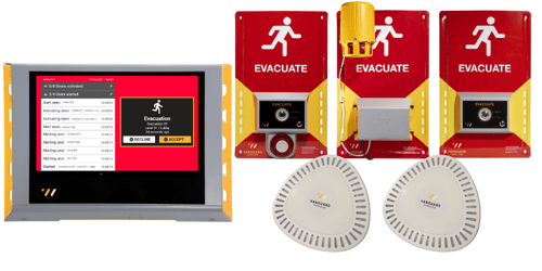 Vanguard Wireless TCU Managed Evacuation System